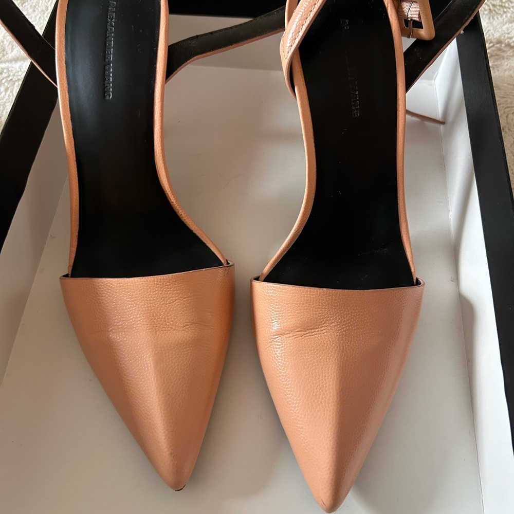 Alexander Wang Tan Pointed Toe Heels